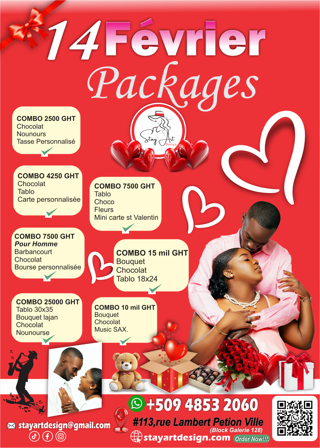 ST VALENTIN FLYER